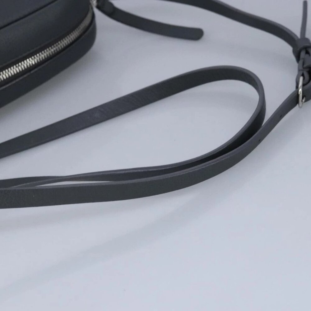 BALENCIAGA Everyday camera S Shoulder Bag Leather Gray - Picture 7 of 16